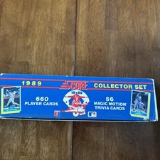 1989 Score Baseball Complete Factory Set! Biggio, Johnson, Smoltz!!