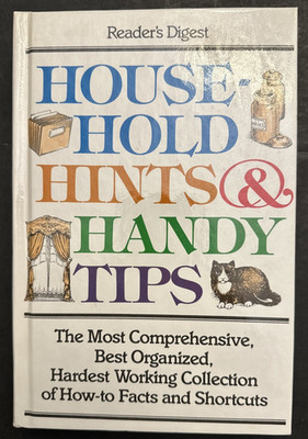 1998 Household Hints and Handy Tips By Readers Digest (Hardcover)