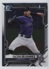 2021 Bowman Chrome Prospects Helcris Olivarez #BCP-154 09yc