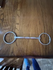 Toklat Myler French Link Loose Ring Metal English Horse Bit for Riding Training