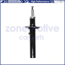 BESTPRICE 2x Amortiguador De Gas A Presión Puntal Delantero Bitubo Incl. Soporte De Puntal Y Kit De Protección Contra El Polvo, Compatible Con FIAT PANDA (169