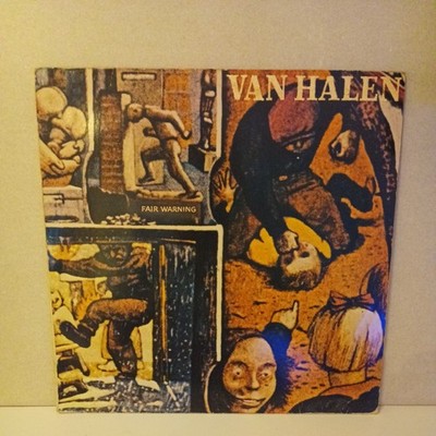 Van Halen   Fair Warning LP 19 81 WB  Vinyl 