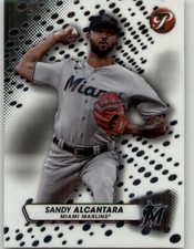 2023 Topps Pristine Sandy Alcantara #19 Miami Marlins