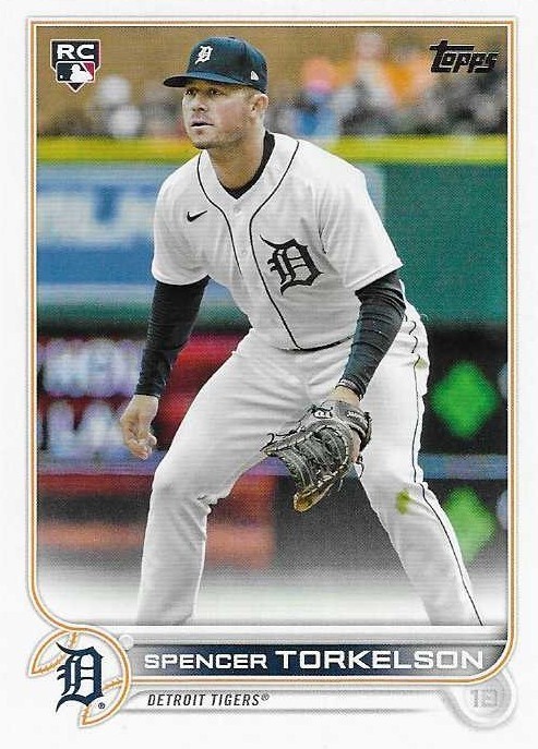 Spencer Torkelson 2022 Topps #658 ROOKIE CARD Detroit Tigers