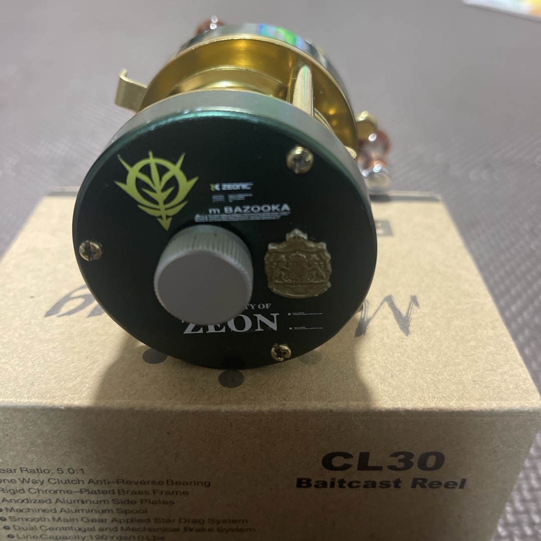 ミンヤン NO.300L ペブル MingYang NO.300L PEBBLE Mingyang W300L Fishing Reel - Custom, Smooth Operation, Used