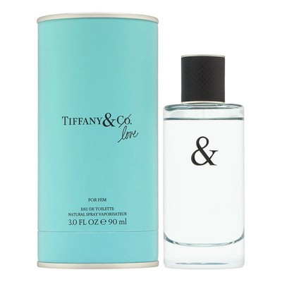 Tiffany & Love by Tiffany & Co. for Him 3.0 oz Eau de Toilette Spray Brand New