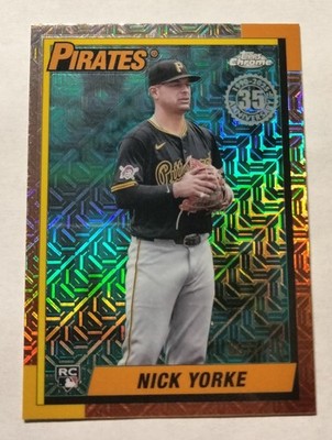 2025 TOPPS SERIES 2 SILVER PACK AQUA MOJO NICK YORKE T90C-133  067/199 PIRATES