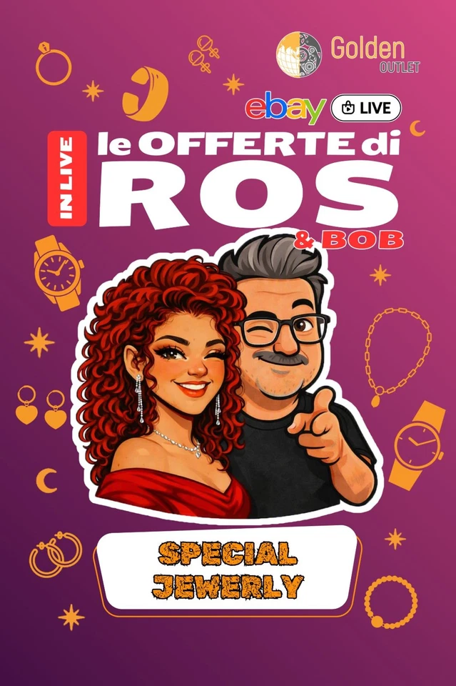 18/08/26 - SPECIAL JEWERLY - Aste da 1€ su tantissimi Gioielli in esclusiva