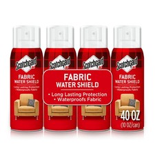 Fabric Water Shield Spray, Water Repellent for Clothing  Upholstery, 4-Pack ...
