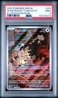 TEAM ROCKET'S MEOWTH 203/182 ILLUSTRATION RARE POKEMON PSA 9