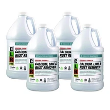 CLR PRO Calcium, Lime and Rust Remover, 1 gal Bottle, 4/Carton