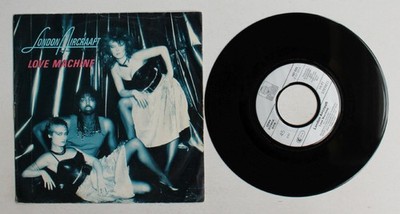 London Aircraaft Love Machine EU 7inch Vinyl Single 1984 Disco Supermax