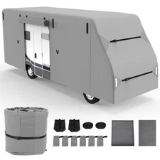 20-23FT Class C Trailer Travel RV Camper Covers Water Proof Non-Woven Fabrics