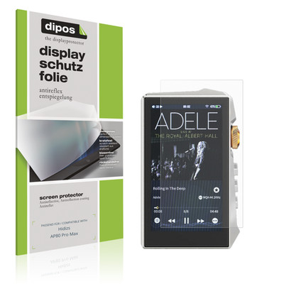 4x Schutzfolie matt für Hidizs AP80 Pro Max Displayschutzfolie Folie Display