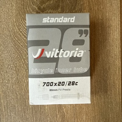 Vittoria Standard Butyl Rennrad Schlauch 700 x 20 28 mm Presta Ventil 80 mm