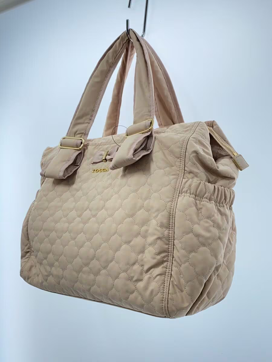 TOCCA Tote Bag, Polyester, Cream, Solid Color - image 2