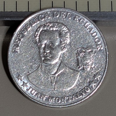 2000 Ecuador 5 Centavos Circulated KM# 105