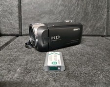 Sony Handycam HDR-CX240E Full HD Camcorder & battery TESTED 