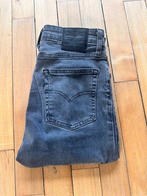 Levi's Damen Jeans 721 Hose High Skinny W 26 L30 - Grau