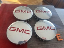 #E (SET 4) GMC Sierra Yukon Polished Center Cap 83mm 3.25" 22837060