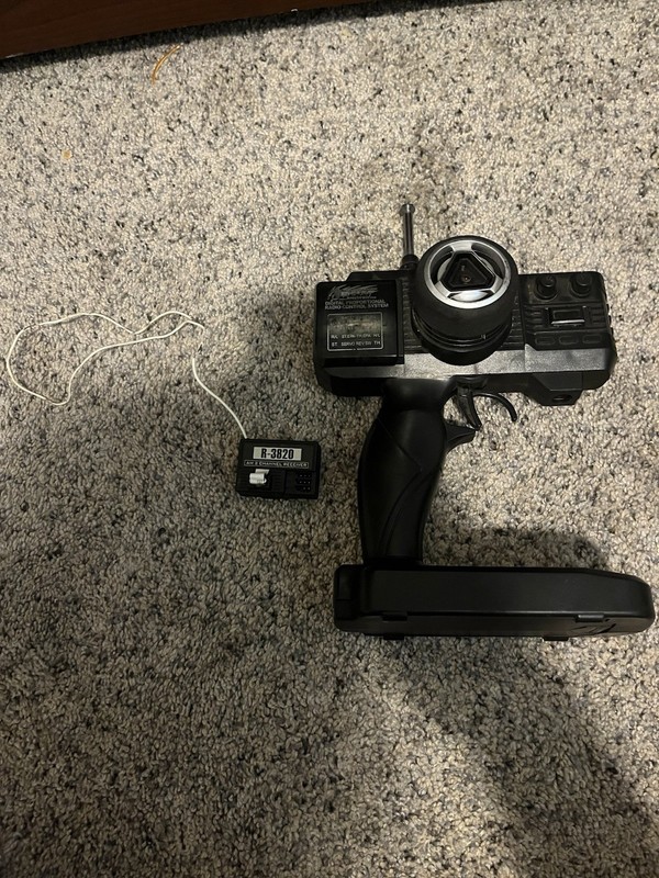 Vintage BST RC Transmitter & R-3820 Receiver