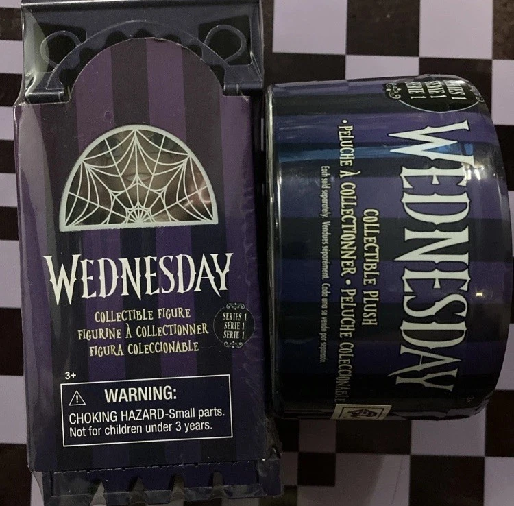 ¡NUEVO! Serie 1 Just Play Wednesday ENID SINCLAIR Figura Casa Apilable + 1 Peluche Foto 2 de 4