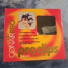 Conair Pro Clips Salon 7 Multipurpose Clips Fits Tight Small Jumbo XL Rollers