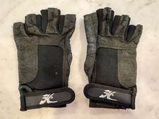 HOBIE Fingerless Sailing / Paddling Gloves Size M Medium Black 