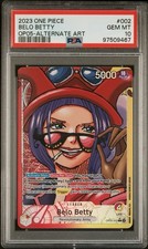 Belo Betty Alt Leader OP05-002 Awakening of the New Era PSA 10