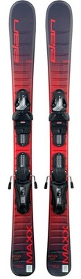 Elan Maxx Red Jr. Kid's Skis, 100cm w/ EL 4.5 GW Bindings MY25