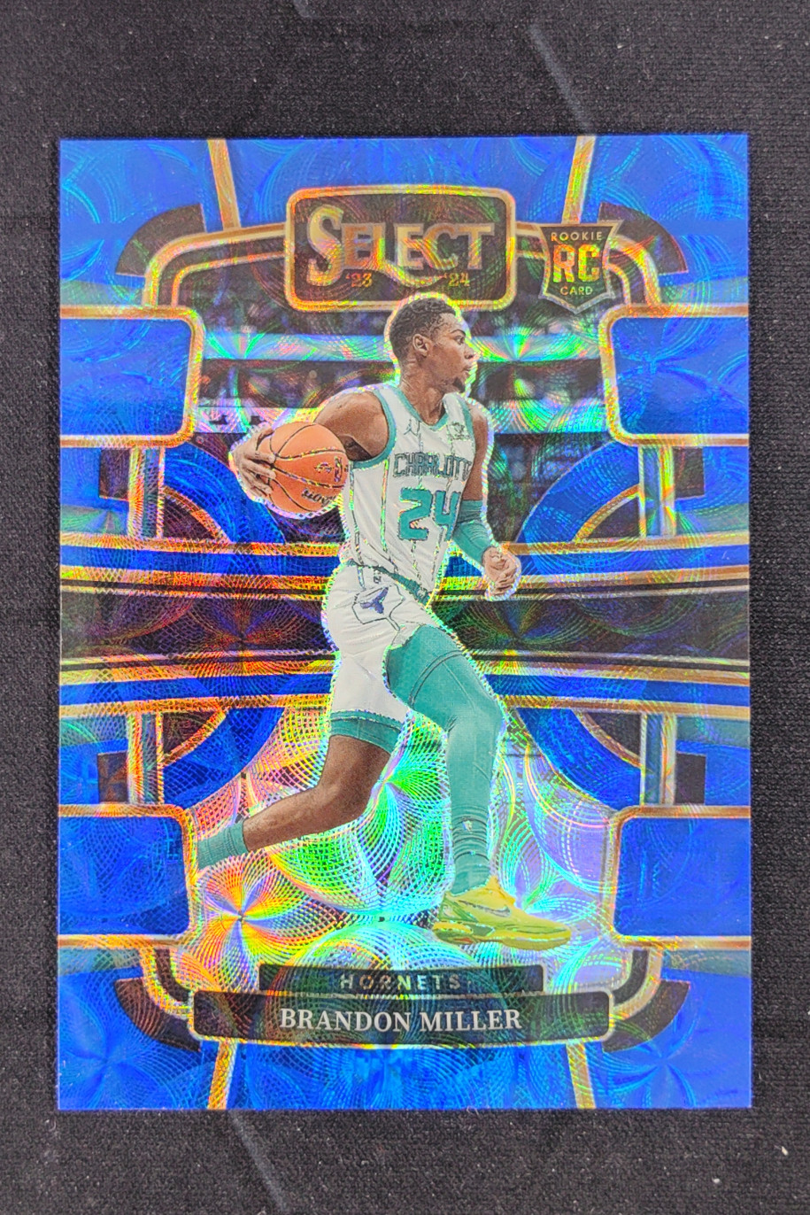 2023-24 Panini Select Brandon Miller Concourse Blue Scope Prizm RC /249 #80