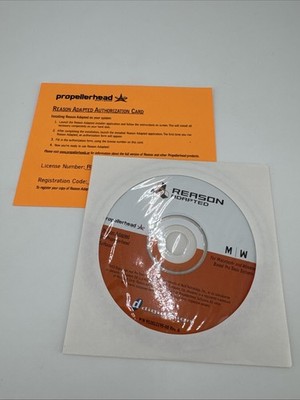 REASON Adapted For MAC / WIN Pro Tools Systems Disc Digidesign