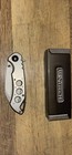 WarTech Silver Metal Handle Drop Point Plain Blade Manual Pocketknife — photo 2