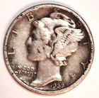 1927-P Mercury Dime - Very Fine - #1888SC10