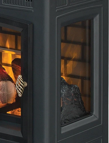 Duraflame Freestanding Electric Fireplace Stove Heater with 3D Flame Effect for  - Picture 6 of 12