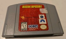 Mission Impossible Nintendo 64 N64 OEM Official Original Authentic! Tested Works