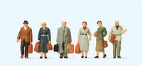 Preiser HO 10582 Figurensatz Gehende Reisende NEU OVP