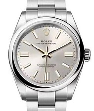 eLive- Rolex Oyster Perpetual 41mm Silver Dial 134300