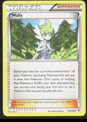 Roaring Skies Wally 94/108 Uncommon Pokemon NM/M