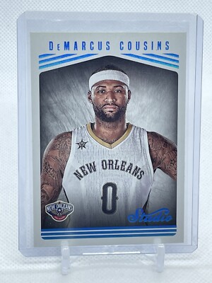 2016-17 Panini Studio Studio Edition Glossy DeMarcus Cousins #162