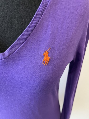 Ralph Lauren Long sleeved Top Purple, womens - Pics For Specs/details Size XS - Picture 2 of 12