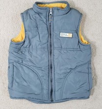 Carters Boys Vest zipper Grey Yellow size 4T