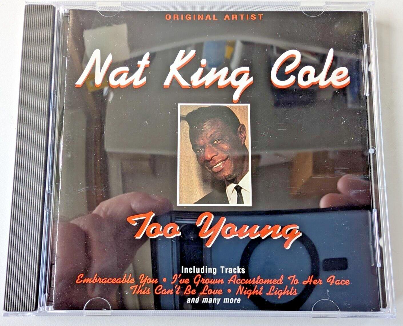 Too Young Nat King Cole CD 1994 Live Recordings Fat Boy Records