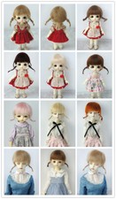 JD563 1/12 1/8 1/6 1/4 1/3 Cute BJD Mohair Wig For OB11 YOSD MSD SD Doll Hair
