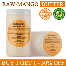 Raw Mango Butter 32 oz. Bulk 100 Pure Unrefined Organic Bulk For Skin Body Hair