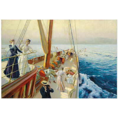 Julius LeBlanc Stewart, Segeln im Mittelmeer 11003001928