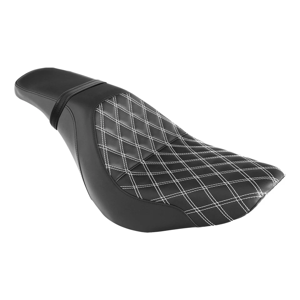 Asiento de conductor pasajero apto para Harley Street Bob Softail Heritage Classic 18-2023 Foto 2 de 4