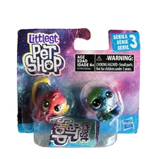 Littlest Pet Shop Cosmic Pounce Series 3 2-Pack In Package LPS
