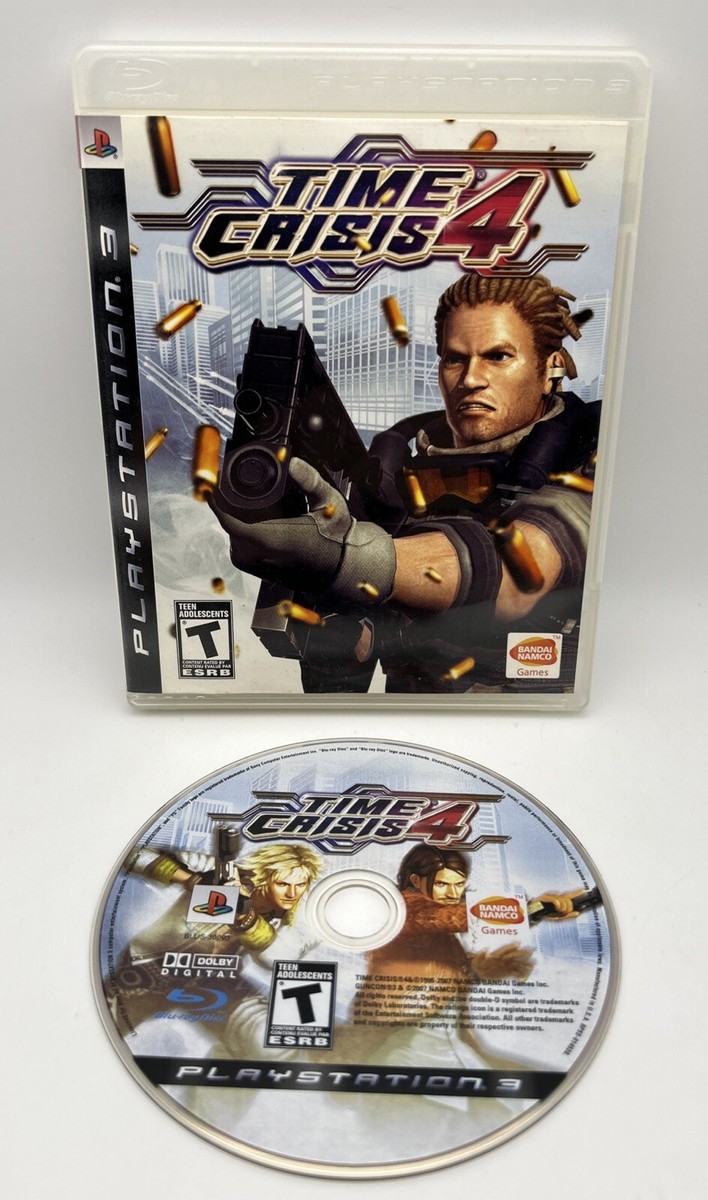 Time Crisis PS3 CIB (Sony PlayStation 3, 2007) Game Only