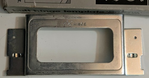 Vintage Sears Craftsman Butt Hinge Template 9-2575 Hardware - Picture 3 of 5